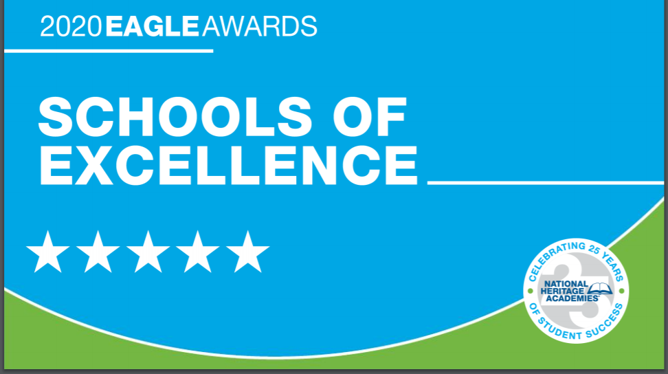 DEnterprise_NHA's tweet photo. Congratulations to Detroit Enterprise Academy on winning four Eagle Awards! Awards were received in the following categories: Student Enrollment, State Accountability, Safety and Schools of Excellence (5-Stars). #bestschoolinthecityofdetroit #themarathoncontinues https://t.co/eGRLJ7IlZ7