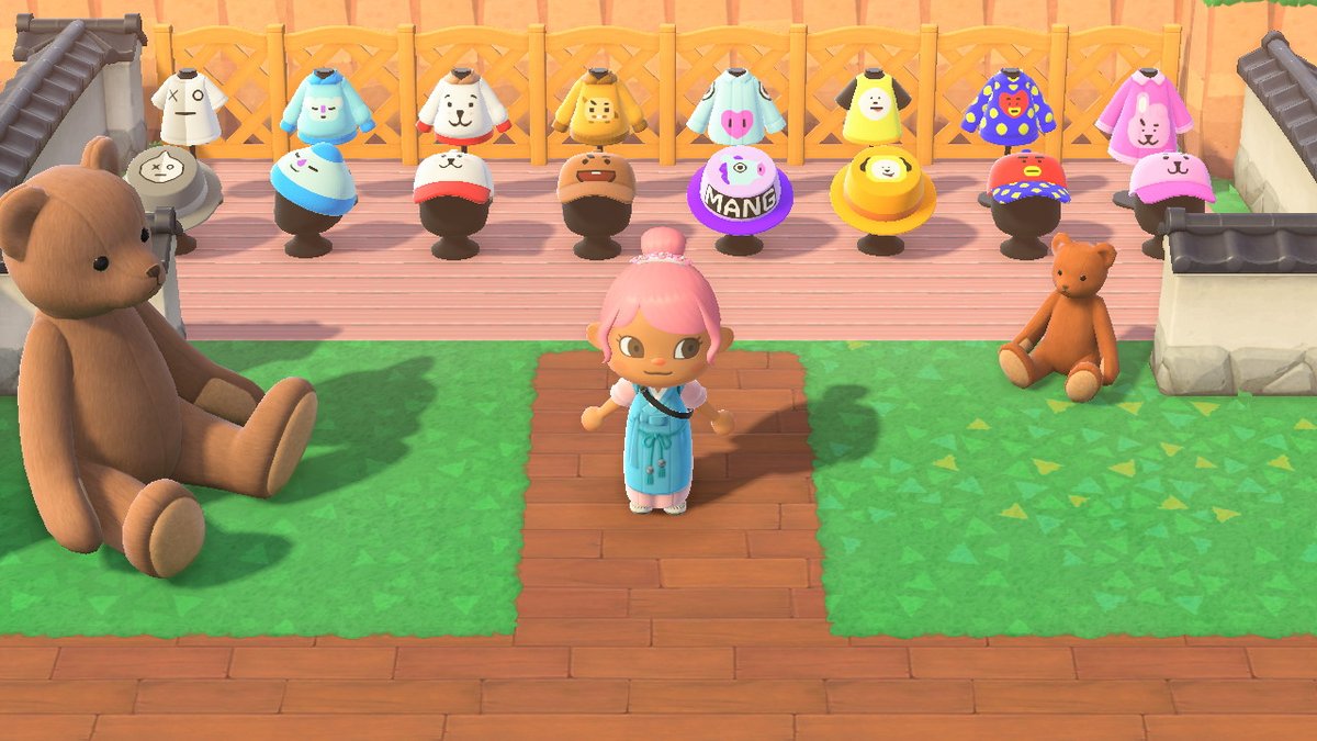 MsGiaOfficial's tweet photo. #AnimalCrossing #ACNH
#bt21 #linefriends #linestore 
My Line Store in my Animal Crossing. I wish I knew original designer to give credit https://t.co/XSNt1fLnLn