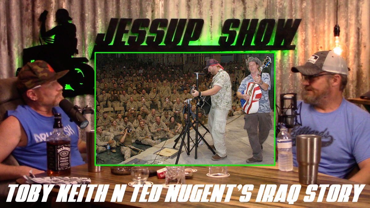 stevejessup's tweet photo. https://t.co/MN5WqEizUR Toby Keith n Ted Nugent take IRAQ! - Jessup Show Clips with Reno Collier ...On this last episode of the podcast comedian Reno Collier tells a killer Toby Keith n Ted Nugent story. #JessupShowPodcast #JessupShow #Podcast #RenoCollier #TobyKeith #TedNugent https://t.co/tScXA62VxV