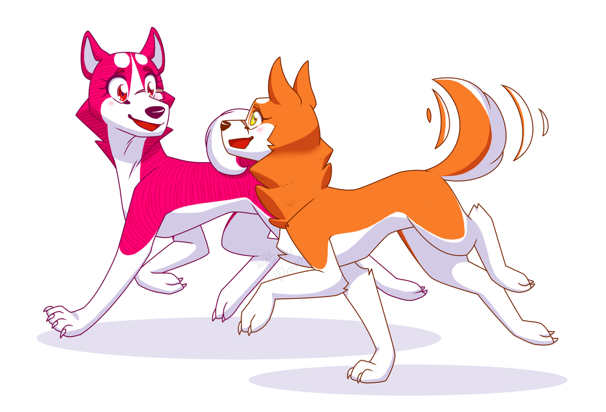 TessuSaysHi's tweet photo. Cousins does a trot
#ginga #gingaoc #gingafanart #dogart #dogoc #oc https://t.co/IC13NtxRsI