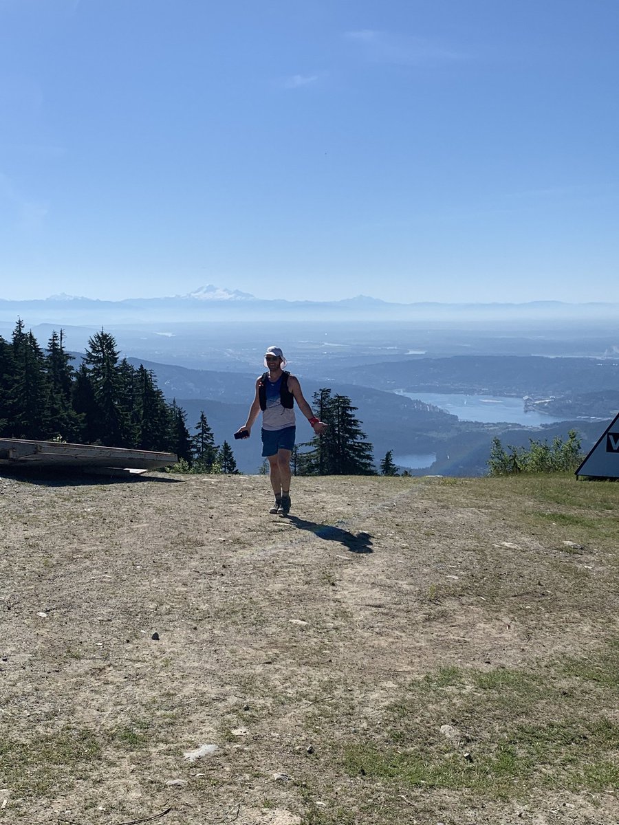 CoastMtnTrail's tweet photo. Buckin' Hell was to be Shane Klein's first 50k. With some training under his belt, he decided to press on and run a modified version of the course. With the help of his bubble friends, he got it done! Congrats, Shane! You earned that celebratory Slurpee!
#CMTR #buckinhell https://t.co/STiB0Dlfrh