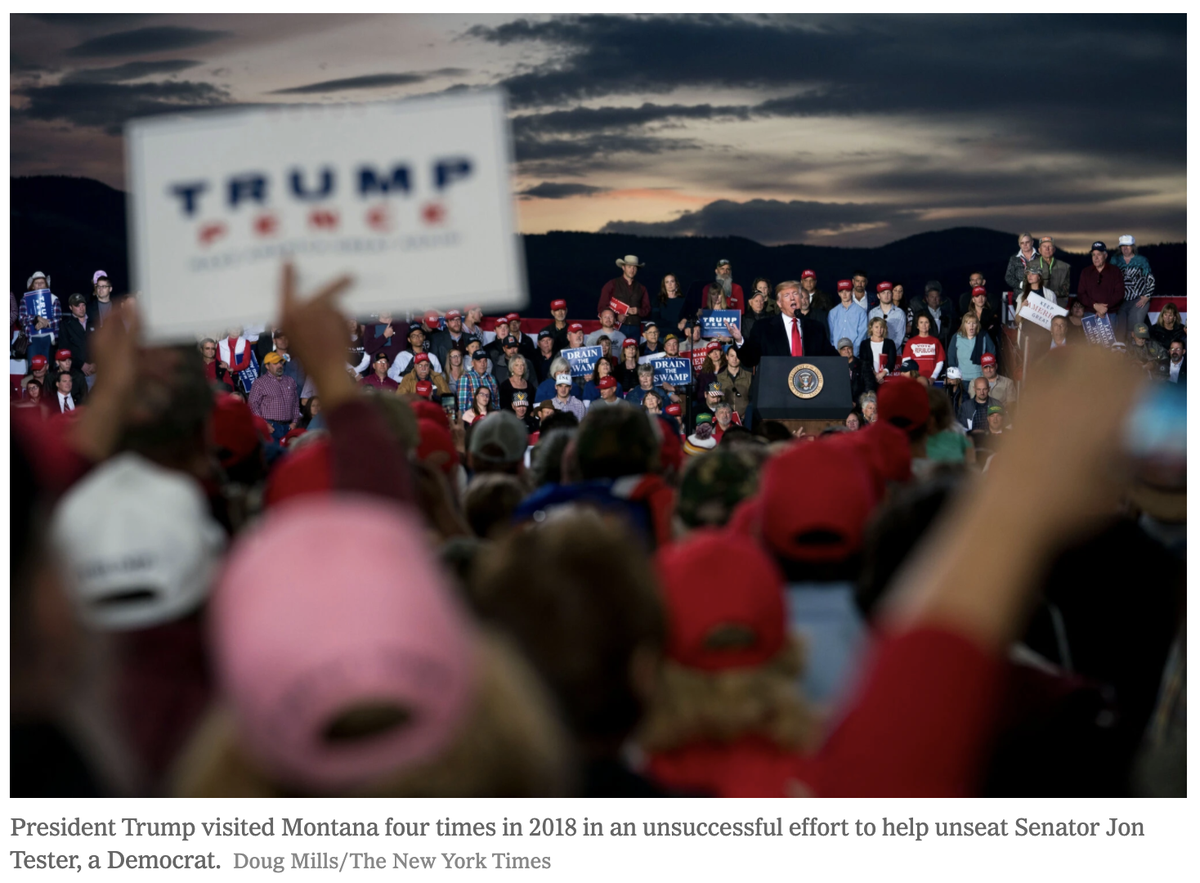 Thank you for allowing me to rant! I'll leave with something I didn't notice at first. This picture from the article was taken *in my legislative district*, during my campaign for the statehouse. I remember that night, I remember his voice echoing off the mountains of our valley.