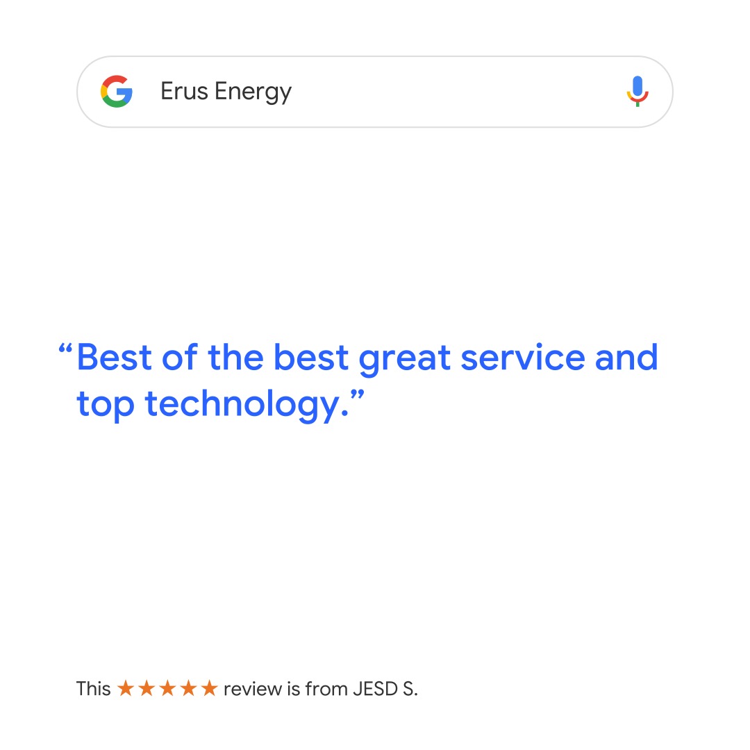Erus_Energy's tweet photo. This is what we aim for and what you can expect when going solar with Erus Energy. Top-notch service with top-notch technology! https://t.co/NL7RaJeQil