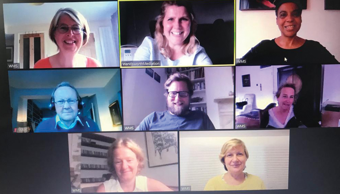 wmsmediation's tweet photo. We had a very productive training session with some of our mediators last night: a chance to review the virtual mediation service that WMS started in May, to share our knowledge and experience, and to make improvements to the process. Thank you everyone for joining! https://t.co/c8td76za1P