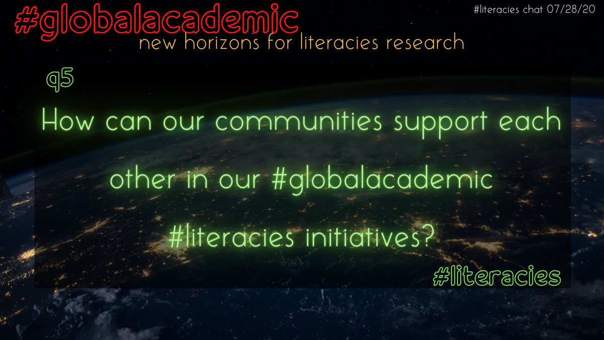 writinglit's tweet photo. Q5: How can our communities support each other in our #globalacademic #literacies initiatives? #literacies https://t.co/YT2TqMEqgQ
