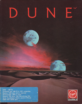 the 1992 dune adventure/strategy game unironically owns. it's scale goes from one person adventuring to you owning the whole fucking planet with your fremen armies.