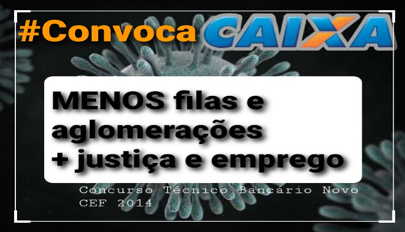 DanieleCorso9's tweet photo. @fenaefederacao #ConvocaCaixa os @AprovadosCEF14 podemos ajudar na demanda de atendimento nas agências.
@jairbolsonaro @MinCidadania @CarlaZambelli38 @AndreJanonesAdv @ZeRicardoAM @UOLNoticias @UOLEconomia @uol @gazetadopovo @CNNBrasil @g1 @infomoney @EstadaoEconomia #coronavirus #caixatem https://t.co/UZhXX9Q3VU
