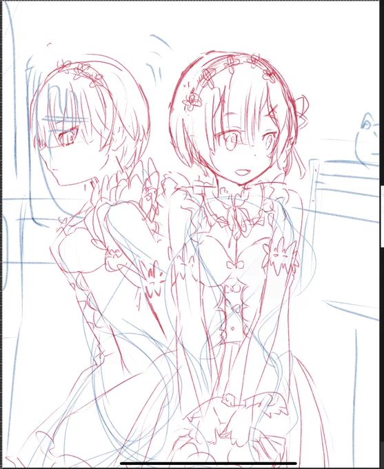 リゼロの絵描いてます。
どうしても途中で推しを落書きしてしまいますが、これは必要な工程なのです。
#絵筋トレ
#絵描きさんと繋がりたい 