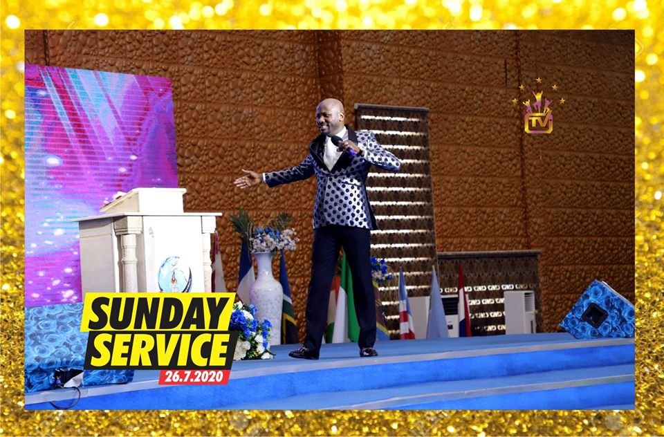 ofmhamburg's tweet photo. SUNDAY SERVICE WITH THE RESTORATION FATHER & DYNAMIC MOTHER, APOSTLE JOHNSON & DR LIZZY-JOHNSON SULEMAN
** THE BLESSED FAMILY OF OUR COVERINGS @ AJS & DLJS
GOD IS GOOD!
#SundayService #OFMHQ
#WithApostleJohnsonSuleman
#DrLizzyJohnsonSuleman
#26thJuly2020 #CelebrationTV https://t.co/o4xuGMfX5r