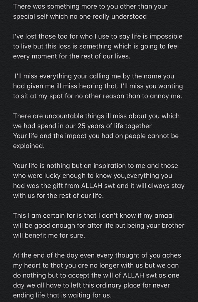 iishahzaib's tweet photo. Gone too soon 1991-2020

Al-Fatiha https://t.co/h02kHuI7VD