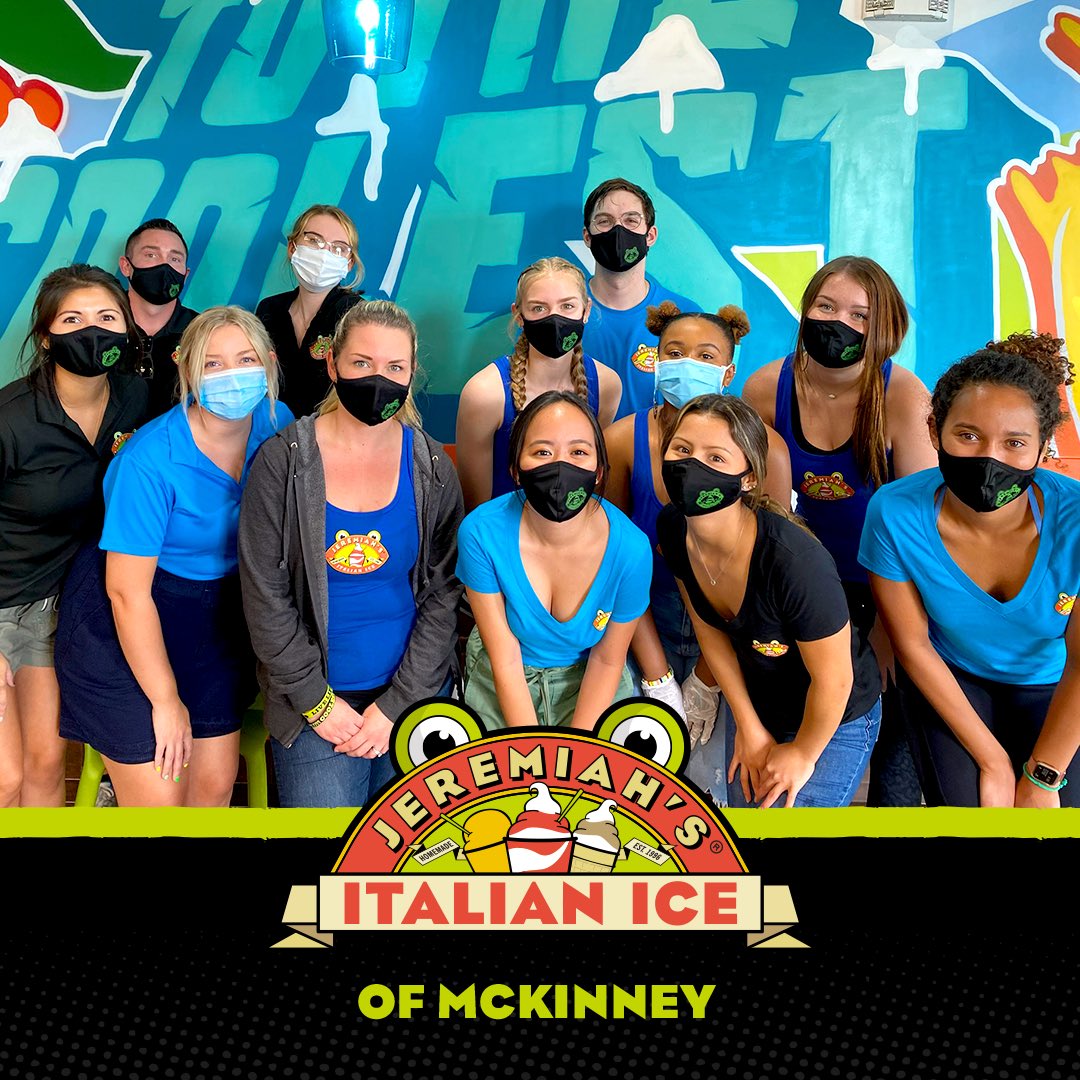 jeremiahsice's tweet photo. McKinney, TXโฆ the wait is finally over! Weโd like to introduce the newest additions to our franchise family, Megan and Tim Bourke and Romy Jaraplasan, who opened their doors today to their surrounding communities.
#JeremiahsIceOfMcKinneyTX #ItalianIce #SoftIceCream #Gelatis https://t.co/awPfylgyX1