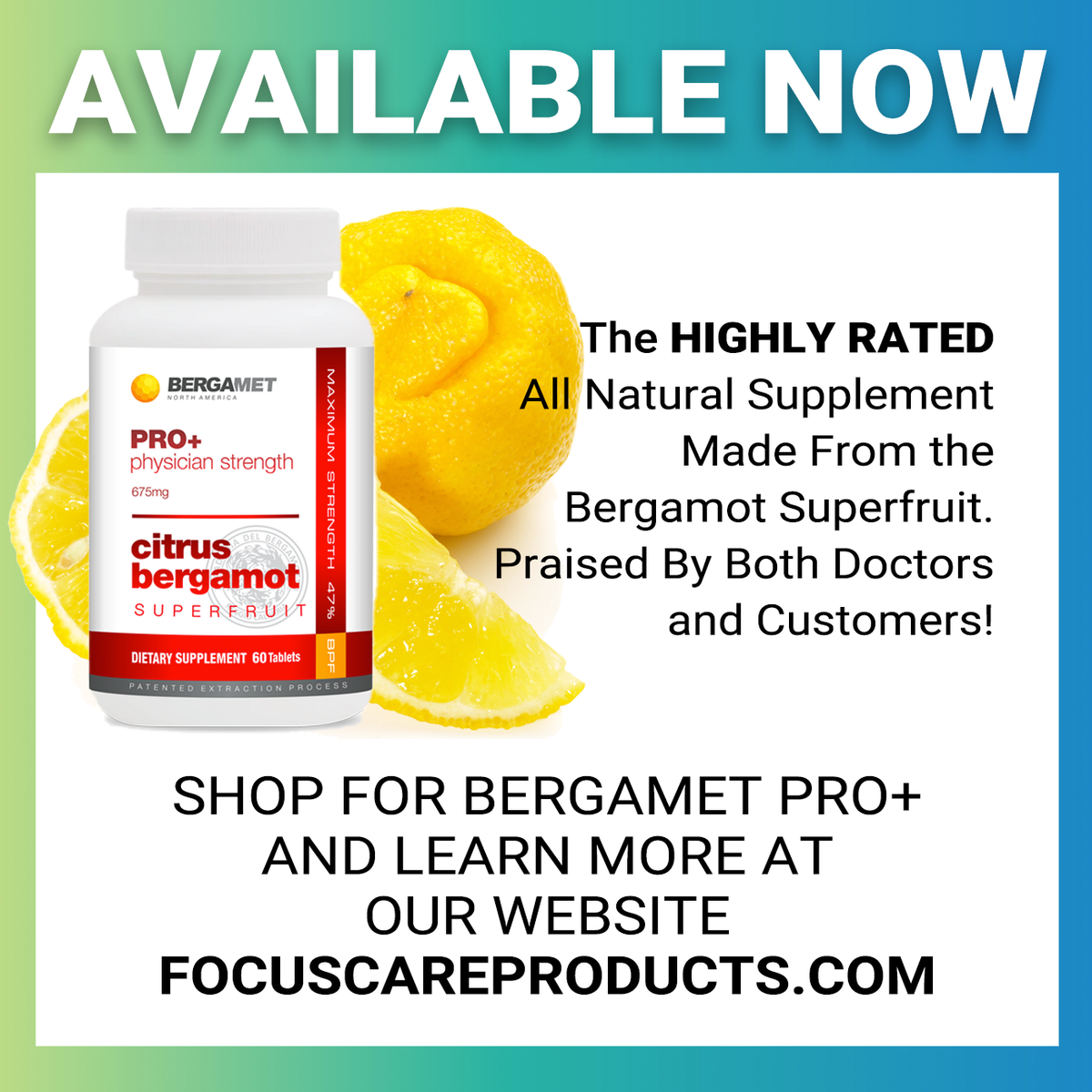 focuscarenv's tweet photo. 🍋🍋🍋 Discover the amazing health benefits of BergaMet Pro+. Read testimonials from verified users at our website. The formula is all natural and features the powerful bergamot superfruit. 🍋🍋🍋 #focuscareproducts #bergamot #superfruit #allnatural #natural #naturalsupplement https://t.co/jO9aSO2GUI