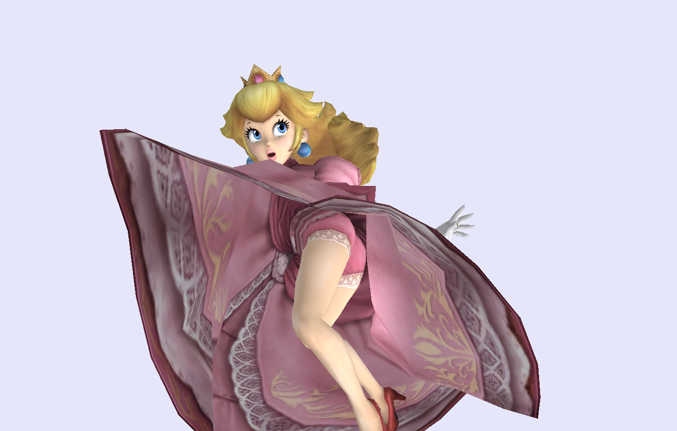 Weegee989🔞 on X: Melee and Brawl is where my love for frills started.  I've always preferred art of Peach where she's wearing her Brawl bloomers  under her dress rather than pictures where