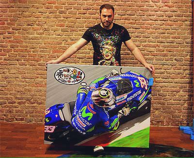 DeCromarty's tweet photo. La temática de la obra de #DeFelipe es variada, pero señalar que realizó el proyecto "#PopSport" de fusión del deporte con el #PopArt, que casualmente coincidió en el tiempo y se usó para promocionar la candidatura olímpica de #Madrid 2016.

Sigue👇🏽 https://t.co/TZk2u1je0I