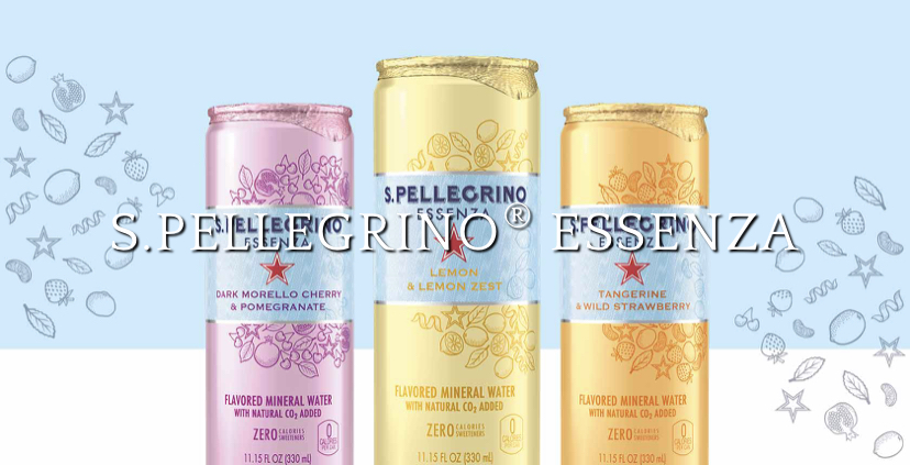 Discover San Pellegrino Essenza, a twist of Mediterranean flavors with the gentle bubbles of San Pellegrino. 

Social Sampling will be in Stater Bro Markets July 29th- Aug 2nd promoting <a href="/spellegrino_mx/">San Pellegrino Mx</a>   Essenza flavored mineral water - Add a twist of flavor!
