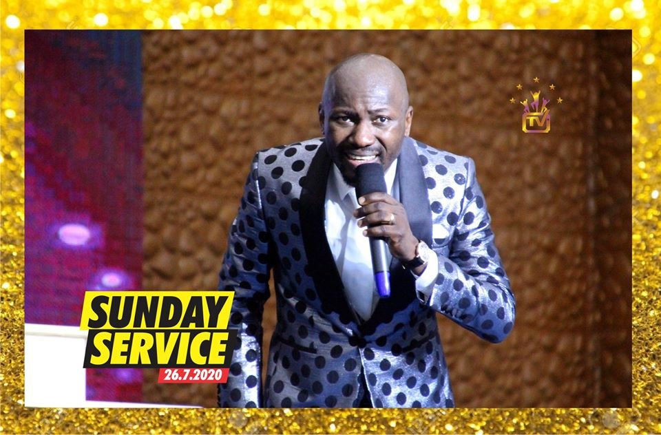ofmhamburg's tweet photo. SUNDAY SERVICE WITH THE RESTORATION FATHER & DYNAMIC MOTHER, APOSTLE JOHNSON & DR LIZZY-JOHNSON SULEMAN
** THE BLESSED FAMILY OF OUR COVERINGS @ AJS & DLJS
GOD IS GOOD!
#SundayService #OFMHQ
#WithApostleJohnsonSuleman
#DrLizzyJohnsonSuleman
#26thJuly2020 #CelebrationTV https://t.co/o4xuGMfX5r