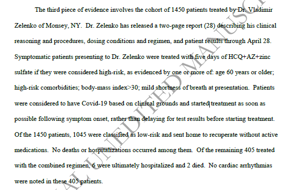 The 3rd study is this one: Not a trial but one doctor's experience of a cohort of patients he treated - a 2 page report. Brilliant!