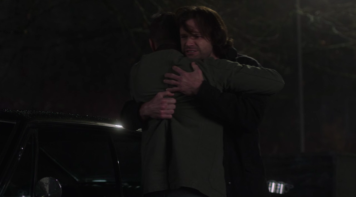  every single sam and dean hug  a thread:
