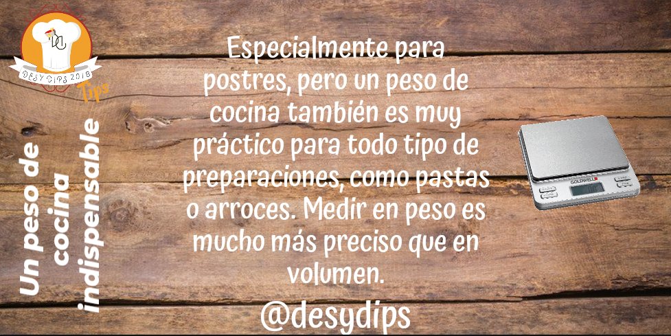 desydips's tweet photo. 📝Tener un peso es indispensable
Sigannos para más #Tipsdecocina
#comida #food #instafood #gastronomia #gourmet #instagood #delicious #yummy #like #saludable #comer #delivery #delicia #tipsdesydips #desydips https://t.co/Z3aLj9imbW