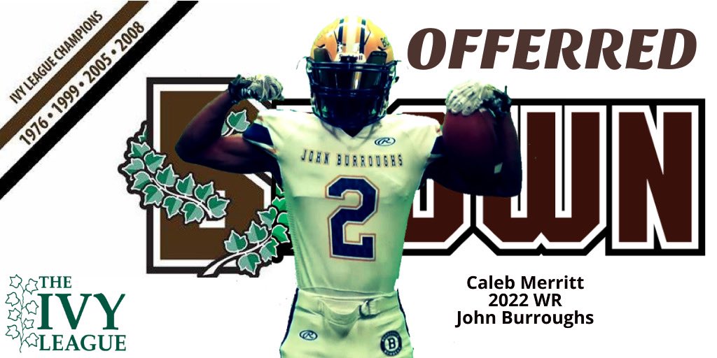Blessed to receive an Ivy League offer from Brown! <a href="/BrownUFootball/">Brown University Football</a> <a href="/JBSFootball/">JBSFootball</a> <a href="/CoachW_Edwards/">Willie Edwards</a> #GoBruno #EverTrue