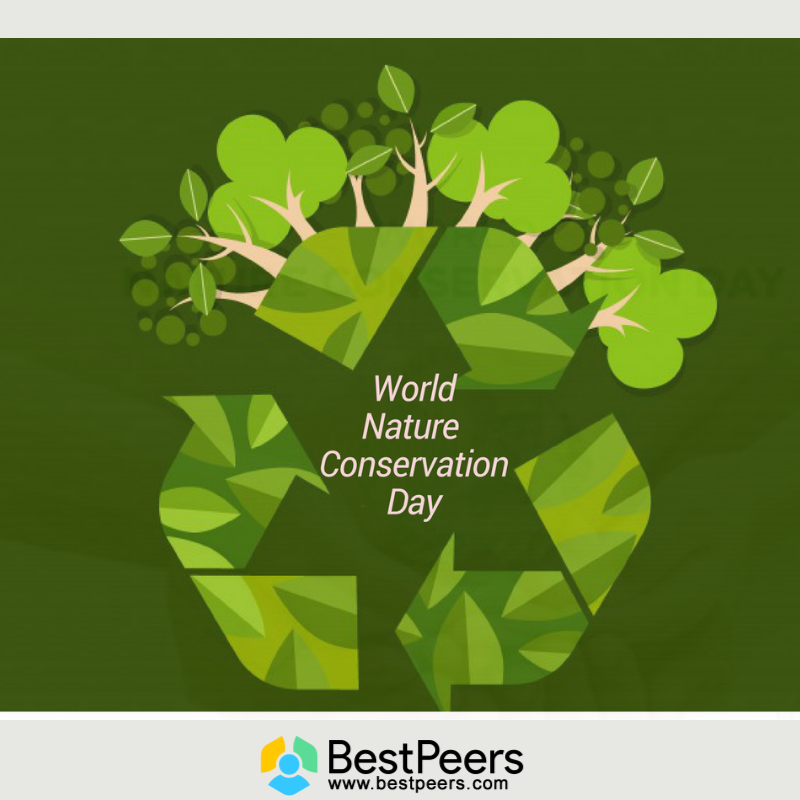 bestpeers's tweet photo. World Nature Conservation Day !!!
#WorldNatureConservationDay #MyEnvironmentMyKartavya #World #Nature #Conservation #ConserveNature #saveourplanet #GoGreenStayClean #india #designing #bestpeers https://t.co/R69lENhxw0