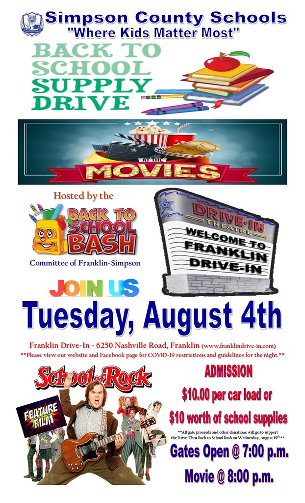 Upcoming Event: Back to School Bash!