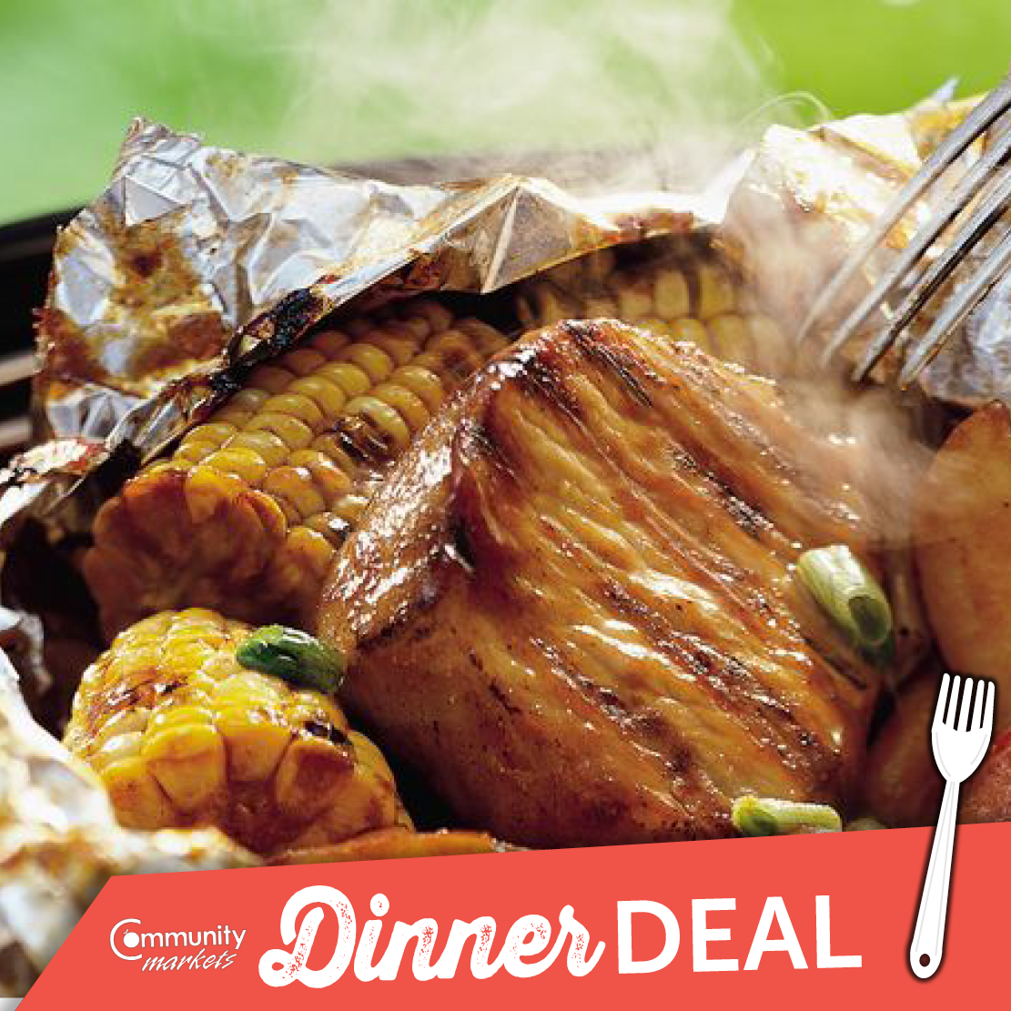 What's For Dinner? 🤔 Pork Chops!

✅ Boneless Pork Sirloin Roast or Chops Buy 1 Get 1 FREE
✅ Fresh Ohio Grown Sweet Corn 5/$2
✅ Bob Evans Side Dishes 2/$7
*pricing valid through July 29th