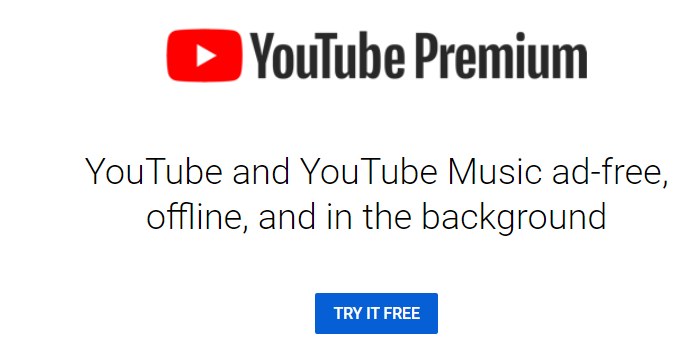 4. Yt PremiumAlso, you can have a FREE trial of 1 month. I put below some basic information about the premium accounts.From what I see here...paying for YT Premium Account also offers you the 'premium' access for YT Music AND Google Play Music!!(BUT PLEASE VERIFY THIS BEFORE)