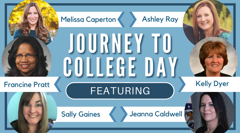 Journey2College's tweet photo. Join us TOMORROW for the first ever virtual #J2CDay! Don't miss out on the opportunity to hear from these guest speakers on topics like state and federal financial aid, youth apprenticeships, #ApplyMO, #FAFSAFrenzy, and #MODecisionDay. Register now at https://t.co/vxgmZfAJ05. https://t.co/xOsPgwEPcx