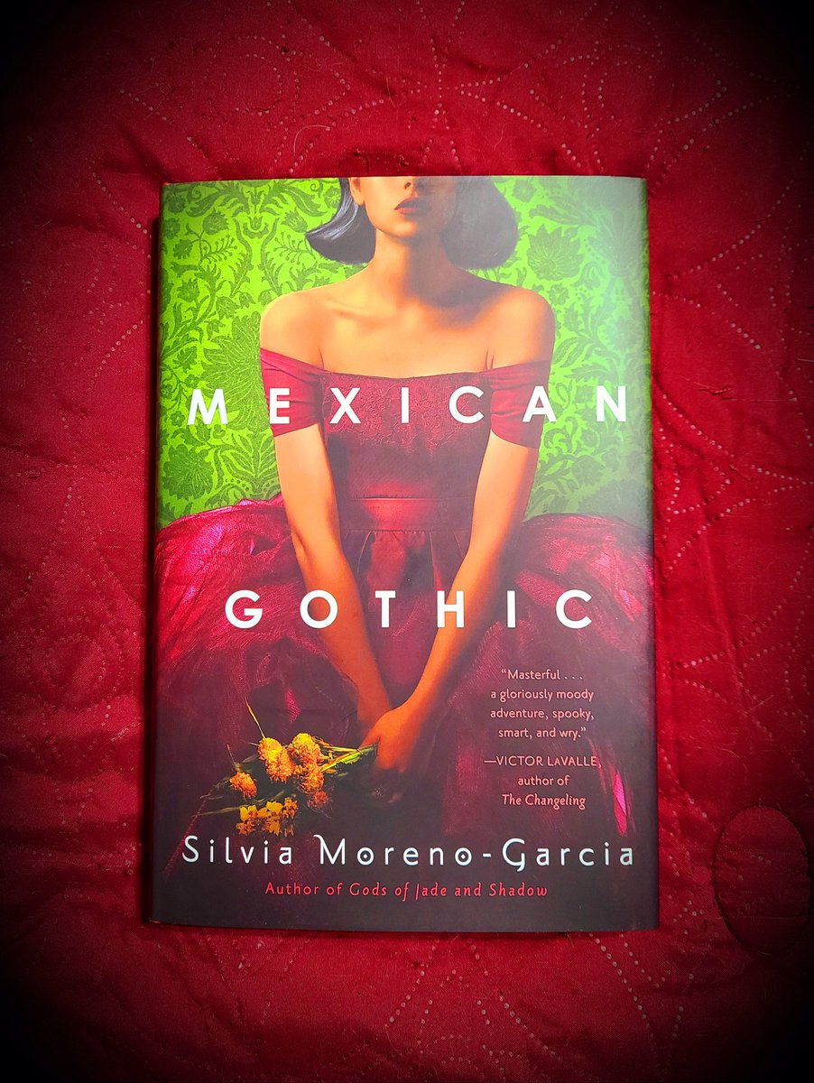 I have heard rave reviews about the macabre horror novel, 'Mexican Gothic,' so I am thrilled to dive in!

#mexicangothic #silviamorenogarcia #macabre #horror #amreading #bookstagram #books #booklovers #readingcommunity #readerscommunity #Reading #Read