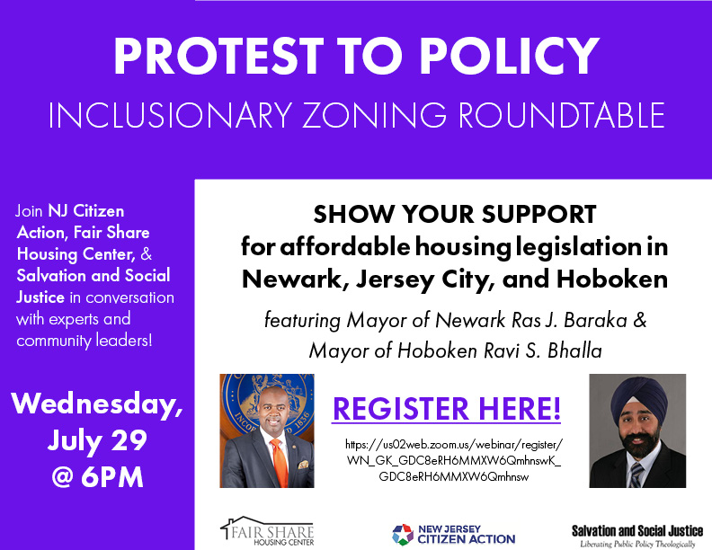 bbr_NJCA's tweet photo. As community members, we have a duty to understand how these policies help secure affordable housing for all and gentrification.

Join us for another #ProtestToPolicy Town Hall! 
@NJCitizenAction @FairShareNJ @SandSJ_NJ https://t.co/cVVul5n0gN