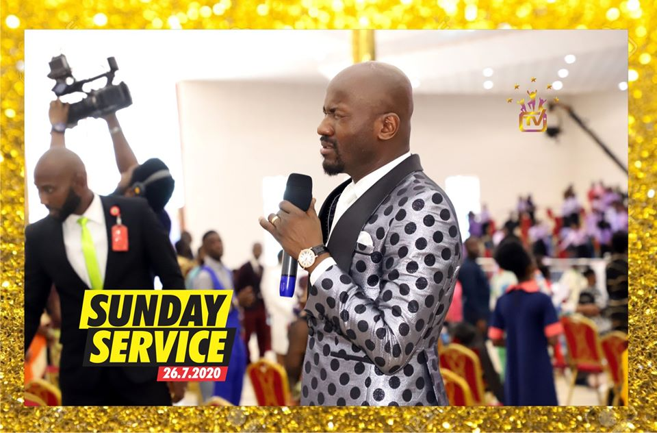 ofmhamburg's tweet photo. SUNDAY SERVICE WITH THE RESTORATION FATHER & DYNAMIC MOTHER, APOSTLE JOHNSON & DR LIZZY-JOHNSON SULEMAN
** THE PROPHETIC
#SundayService #OFMHQ
#WithApostleJohnsonSuleman
#DrLizzyJohnsonSuleman
#AMessageFromHell
#Luke16vs27_28
#26thJuly2020 #CelebrationTV https://t.co/Pg0ZNtPY6P