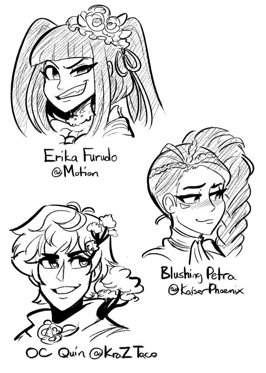 Some misc patreon headshots for the month (1/2) 