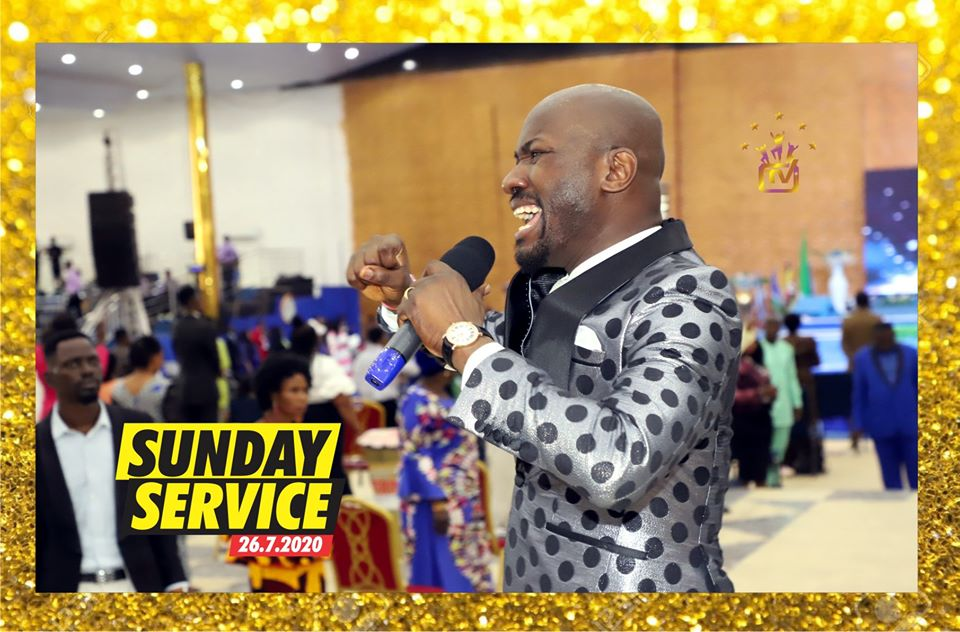ofmhamburg's tweet photo. SUNDAY SERVICE WITH THE RESTORATION FATHER & DYNAMIC MOTHER, APOSTLE JOHNSON & DR LIZZY-JOHNSON SULEMAN
** THE PROPHETIC
#SundayService #OFMHQ
#WithApostleJohnsonSuleman
#DrLizzyJohnsonSuleman
#AMessageFromHell
#Luke16vs27_28
#26thJuly2020 #CelebrationTV https://t.co/Pg0ZNtPY6P