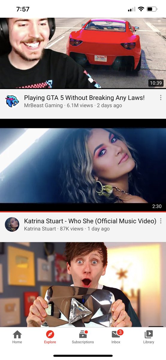 finestbrock's tweet photo. sheโs trending on yt as well๐ฅบ #WhoSheMusicVideo @KatStuartMusic https://t.co/RnieVL1e2x