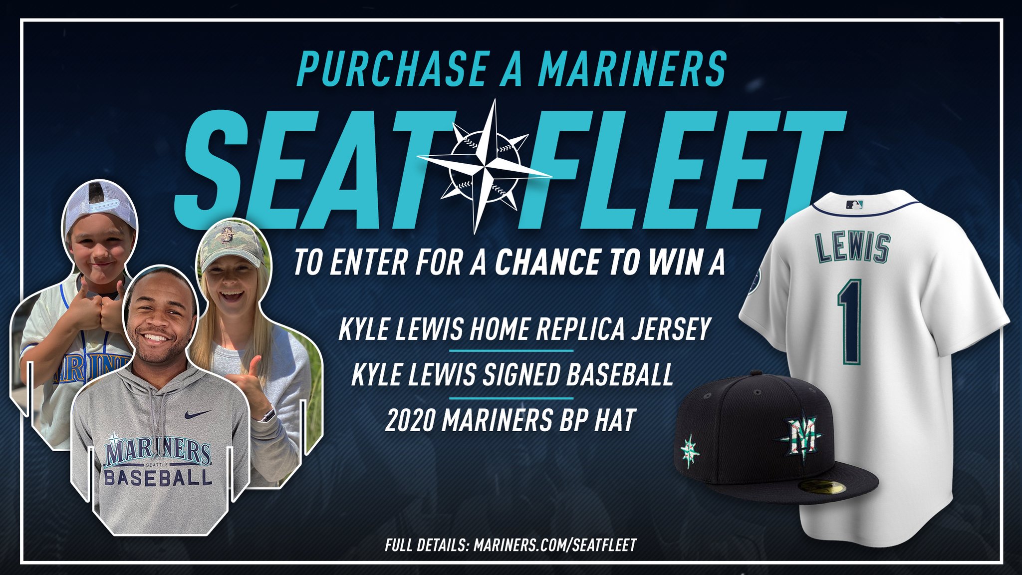 Seattle Mariners on X: Enter to win this @KLew_5 package! When