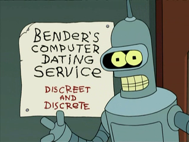 "¡Citas por ordenador! Es como ser proxeneta, pero sin tener que usar la frase 'Que te castigo el cuerpo' "