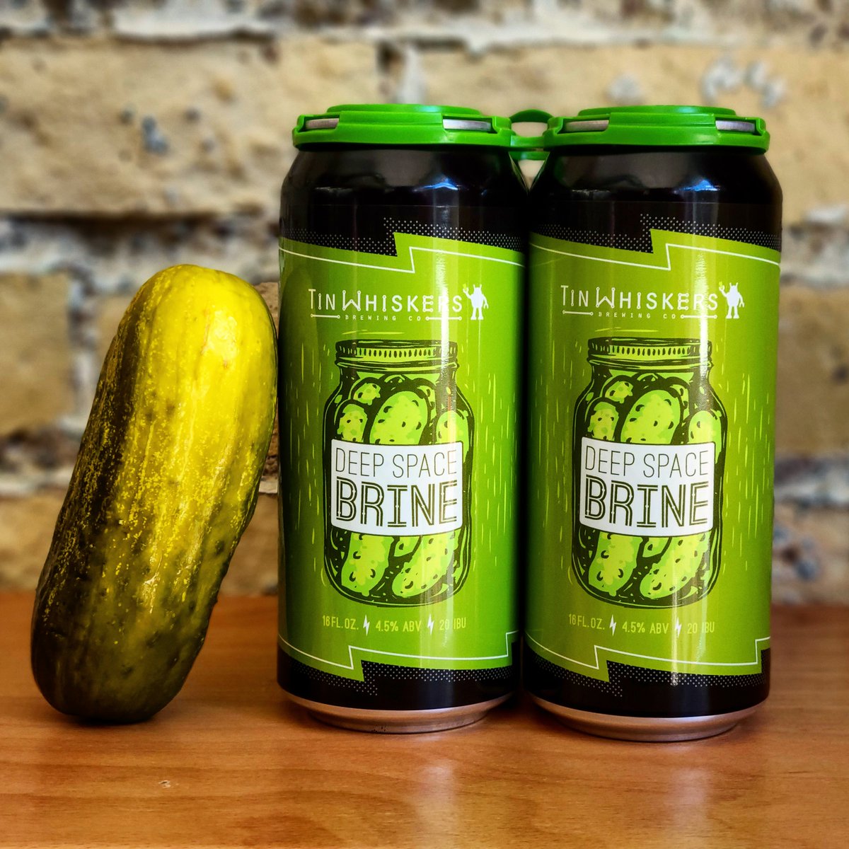 MAJOR ANNOUNCEMENT: Deep Space Brine, our re-engineered Kolsch with the flavors of a fresh dill pickle, will be available in cans this August!