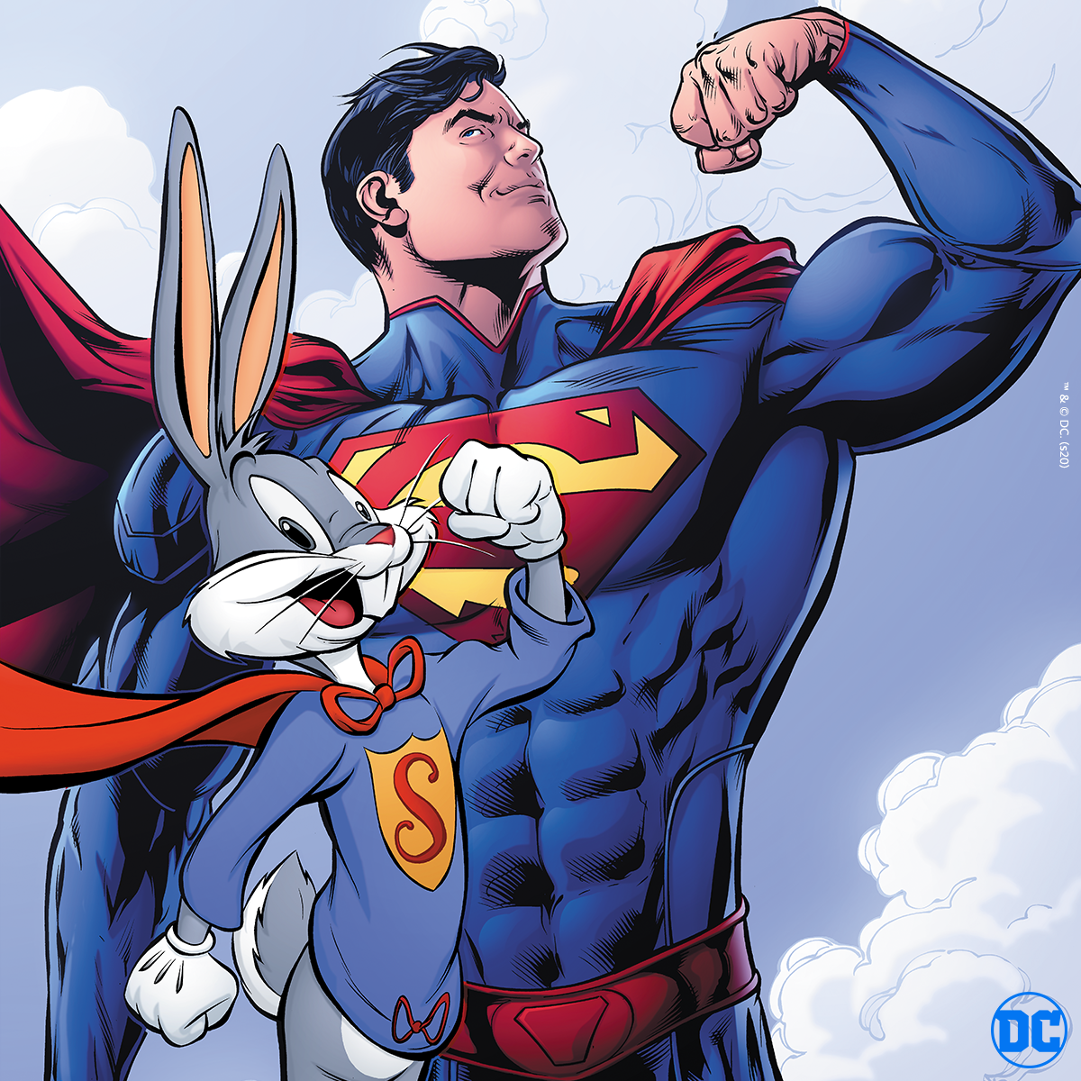 DCOfficial's tweet photo. We asked the boss and they said Bugs can join the Justice League for his birthday 🥕 #BugsBunny80 https://t.co/MBSRBkwhe9