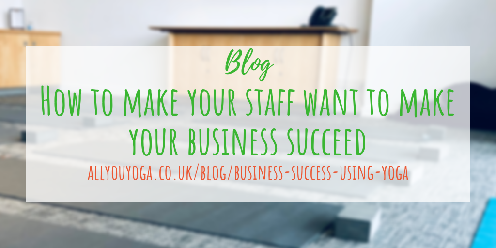 Have you ever wondered how the wellbeing of your team affects the success of your business? Do you know that it's something that you can actively improve?

buff.ly/2MZxzAw

#workplacewellness #corporateyoga #growthmindset #onlineyoga #startup #businessadvice