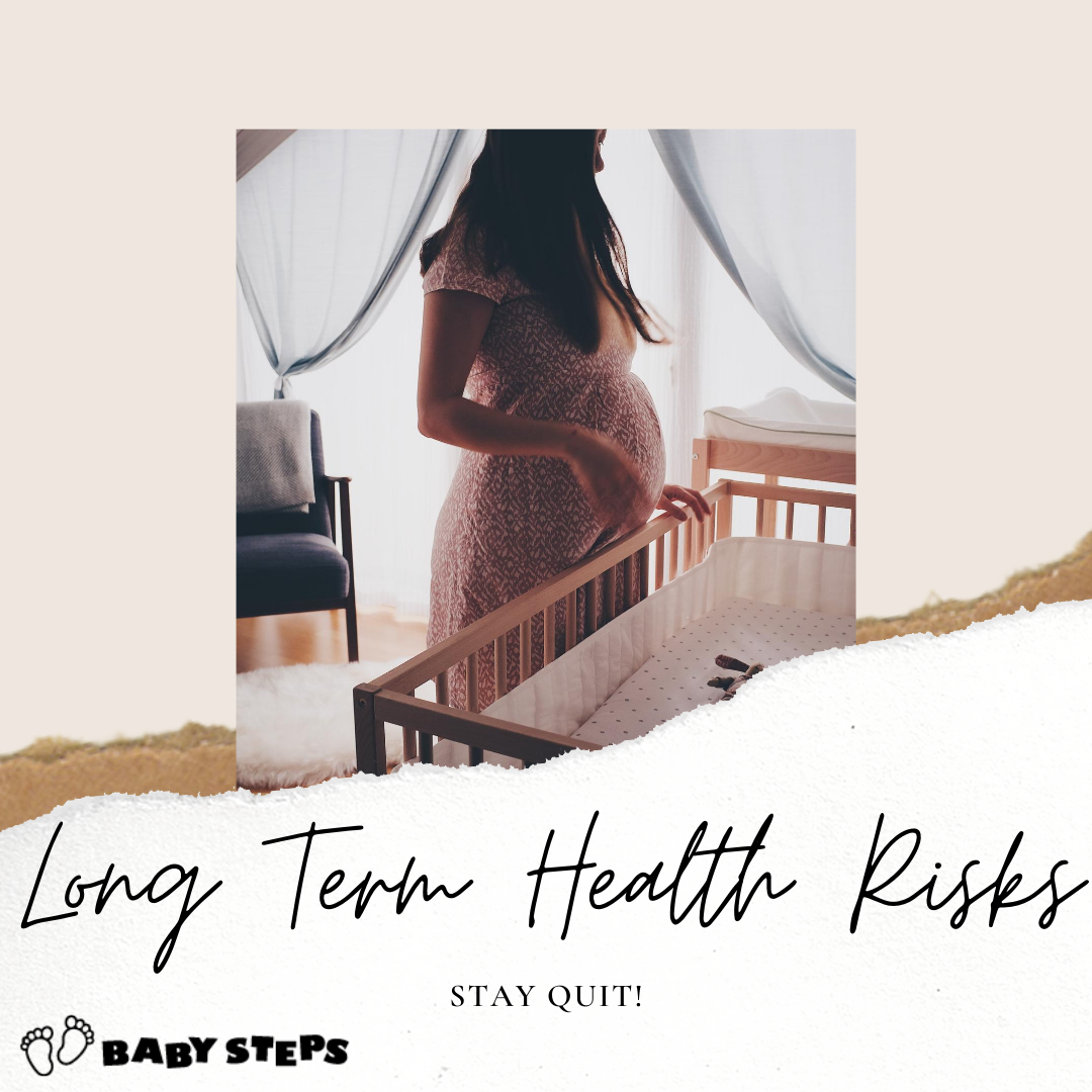 BabyStepsUtah's tweet photo. If a mother continues to smoke after the baby is born, the baby may get more colds, coughs, and middle-ear infections. Babies have very small lungs, and smoke from cigarettes makes it harder for them to breathe. 
#waytoquit #babystepsuc #quitsmoking #smokefree #utahvalleymoms https://t.co/CrSwQAhyWc