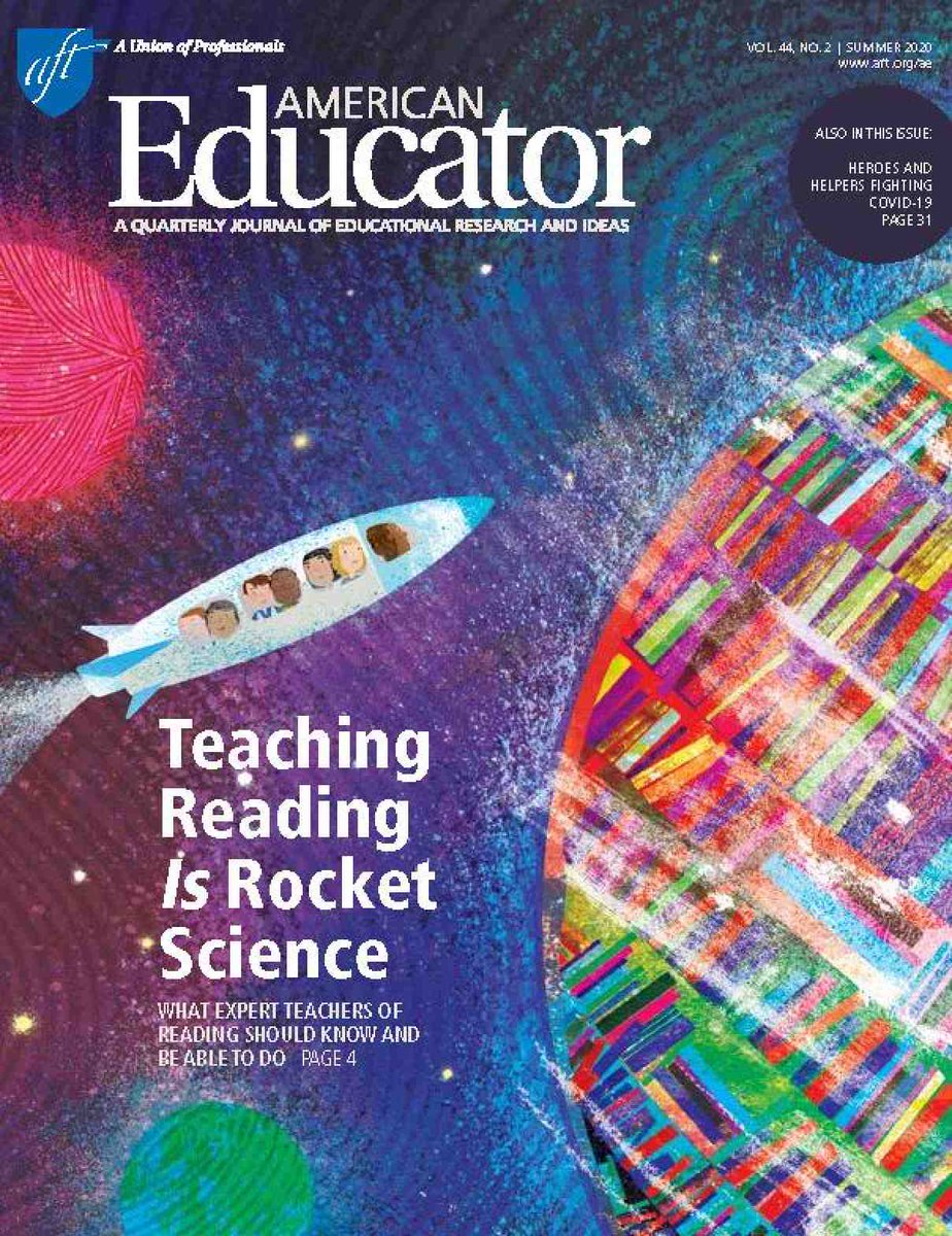 reading_league's tweet photo. #ICYMI: A newly updated and revised "Teaching Reading Is Rocket Science" by @LouisaMoats is now available! Read here: https://t.co/H57F81vBes https://t.co/h4uTVd2aHl