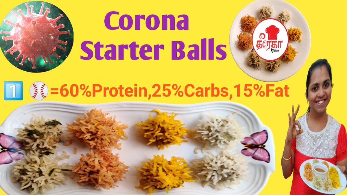 DeerekaK's tweet photo. Next recipe
https://t.co/PUGecuYlpk
Corona Starter balls
#chickenrecipes #trendingintamil #TrendingNow #YouTuber #southindianrecipes https://t.co/2wxGjicaaw