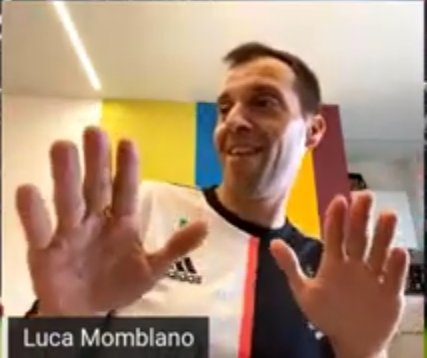 Romanito_21's tweet photo. @AbbatePeppe @massimozampini @EdoardoMecca1 @federicosarica @MomblanOfficial @katianicotra Luca Momblanone feat. @MWynil presentano il ballo dell'estate per festeggiare il nono scudetto di fila: Dopo la #PogDance , la Momblano dance! ๐๐๐ https://t.co/G8xCRjph7o
