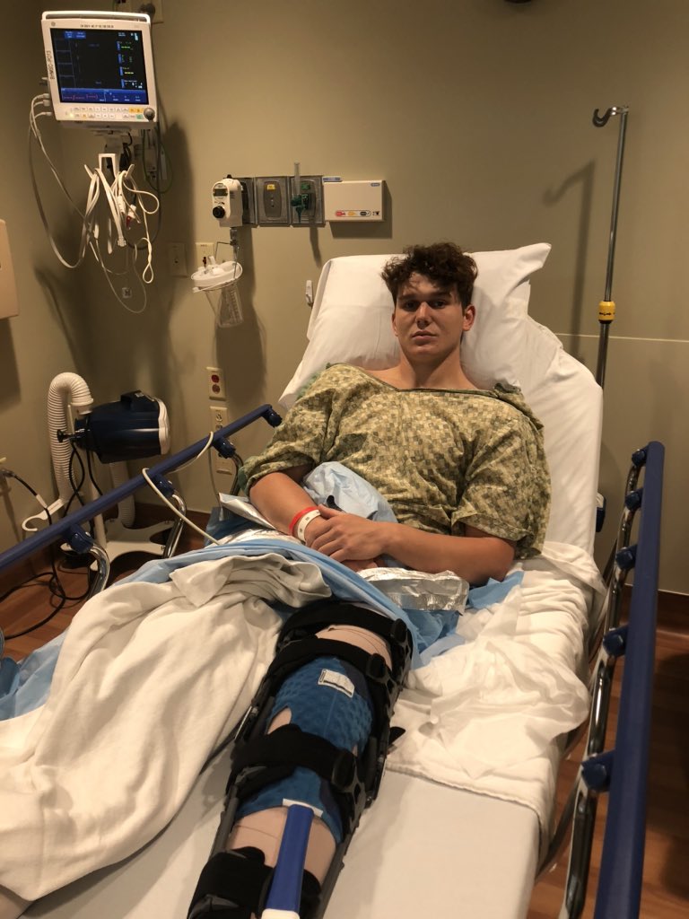 isaac_banker's tweet photo. Surgery was successful! Only up from here!! I will be back and better than ever💪🏼 https://t.co/pJtTlSvRt3