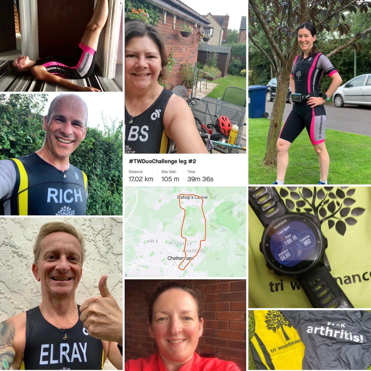 TriWoodmancote's tweet photo. Hugely excited to celebrate the Club’s first ever Virtual #Duathlon race! Our superb members rocked this weekend’s #sprint run, bike, run event - and had a fabulous time to boot! 

Well done everyone!! 🏃‍♀️ 🚴‍♀️ 🏃‍♂️ https://t.co/6hGdfkMOyY