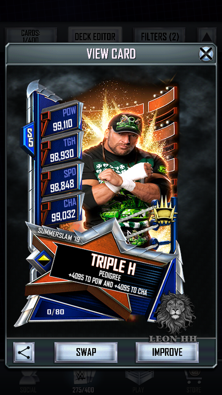 ¡¡¡The King of Kings!!! ¡¡¡Triple H!!!
Happy birthday  
