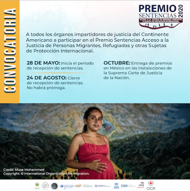 ONUDHmexico's tweet photo. El #PremioSentencias 2020 convoca a todos los órganos impartidores de justicia a postular aquellas sentencias que se han emitido bajo las más altas normas y estándares en #derechoshumanos. ⚖️

Consulta la convocatoria👉 https://t.co/Lqo10hHzCj https://t.co/be86uQEZvW