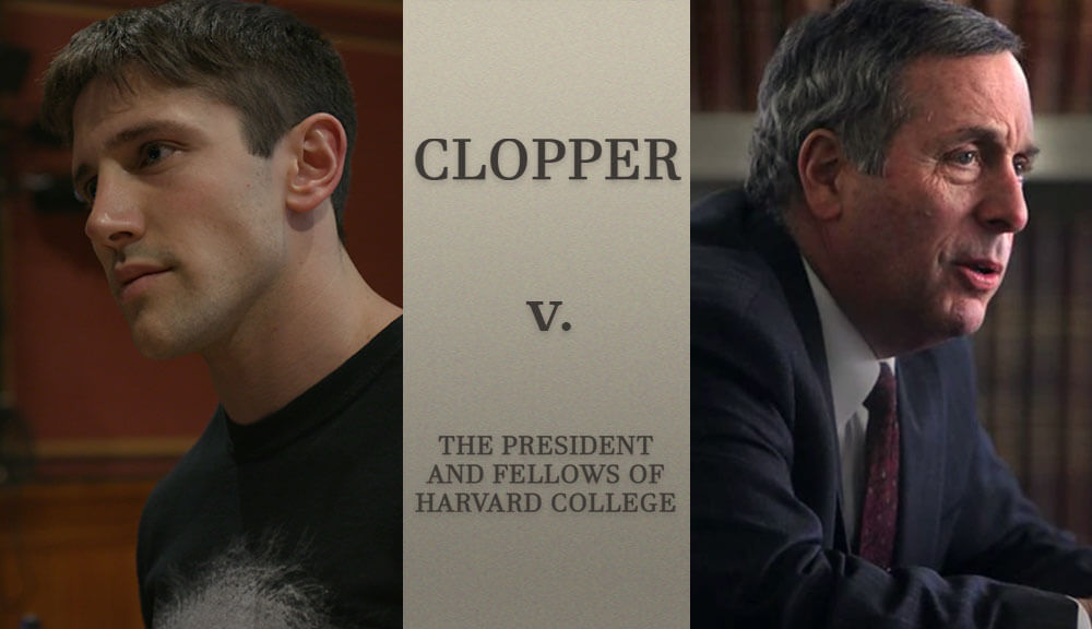 AttorneyClopper's tweet image. I have officially filed suit against @Harvard, @thecrimson et al. for the violation of #Constitution-al right to #FreeSpeech &amp;amp; other claims in the Federal District Court of Massachusetts.

To read the pleadings, subscribe, and/or support, see my site here: clopper.com/harvard-lawsuit