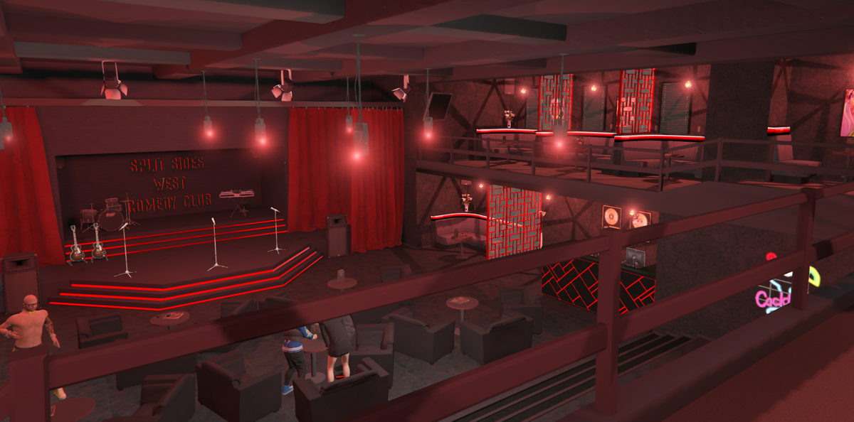 lifetimerp's tweet photo. LifetimeRP is pleased to announce the opening of the first BBC's LGBTQ+ Nightclub. Enjoy the all male revue and a nice cold drink. Dont forget to tip the dancers! #SeriousRP #LifetimeRP #FiveMRoleplay https://t.co/GZNylW3SMg
